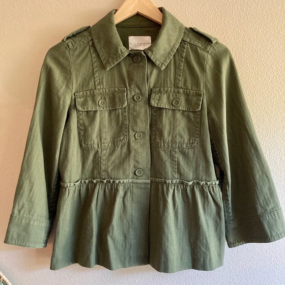 Peplum Utility Jacket - Picture 13 of 16